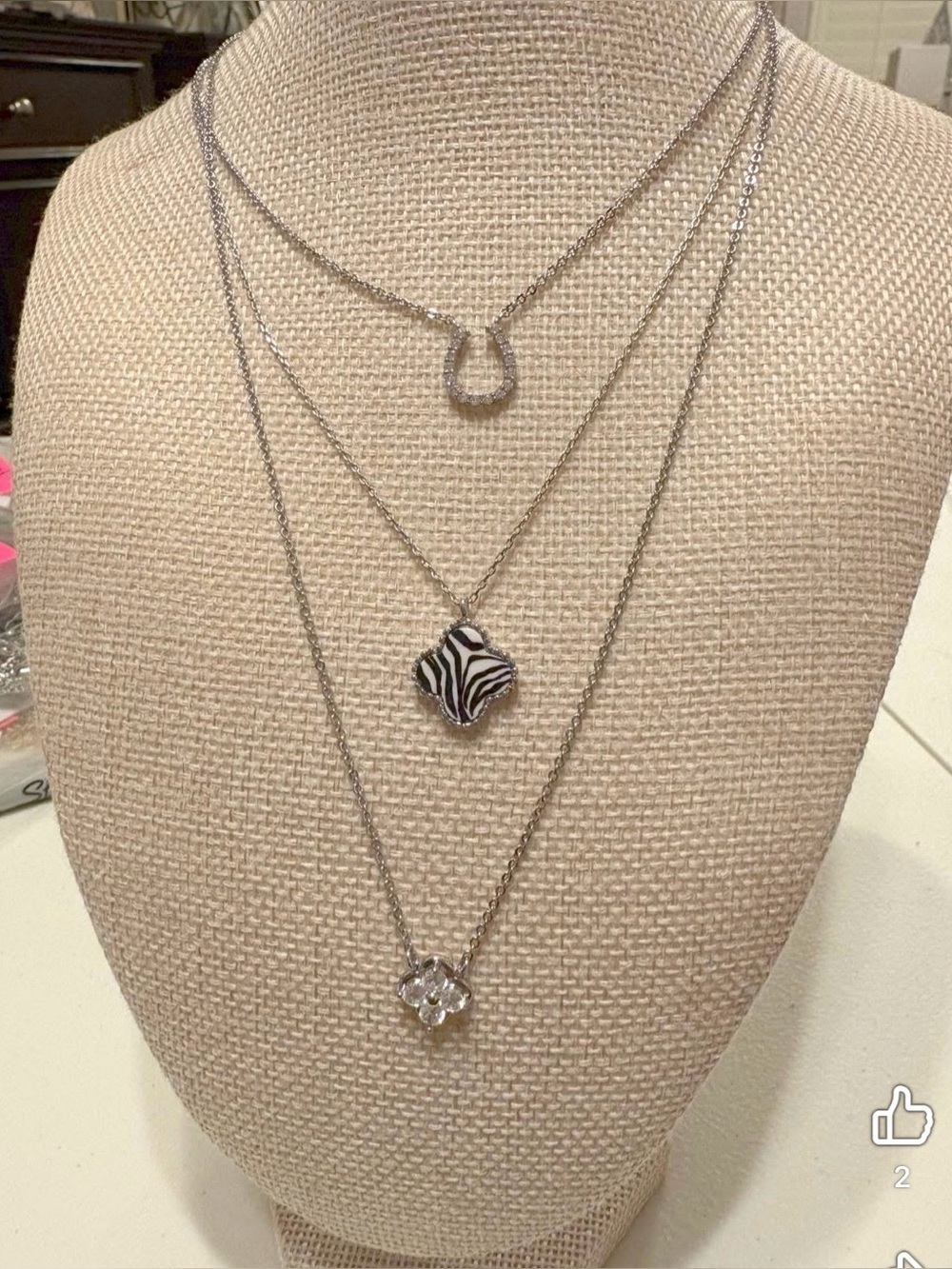 Park Lane “Icon-Zebra” Necklace! BNIB!!